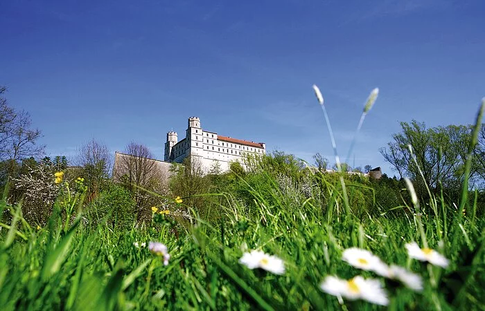 Willibaldsburg im Frühling