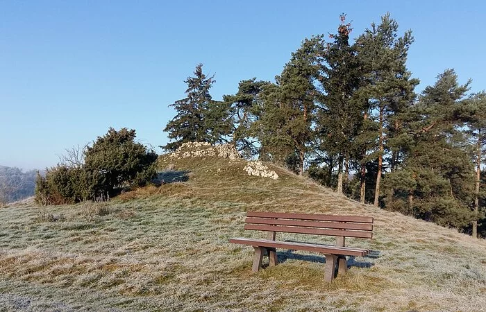 Herrlicher Rastplatz mit Aussicht am Salzberg