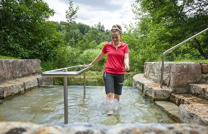 Wassertretanlage in Schambach