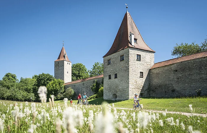 Stadtmauer am Kanal