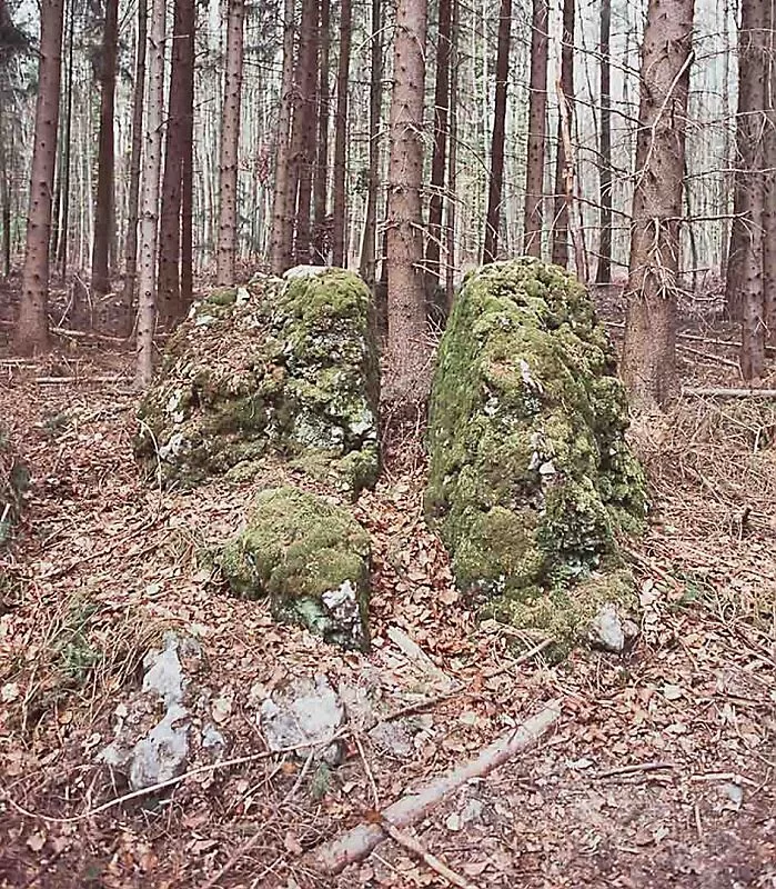 Steinformation bei Kipfenberg Wp 15/6
