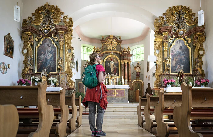 Innenraum Wallfahrtskirche St. Sebastian Arnsberg