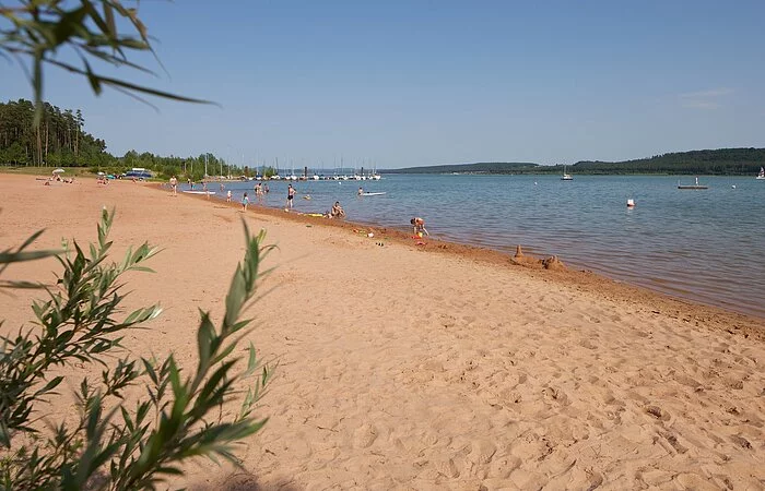 Absberg-Seespitz Badestrand