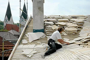 Dachdeckerei Gabler Legschieferdach