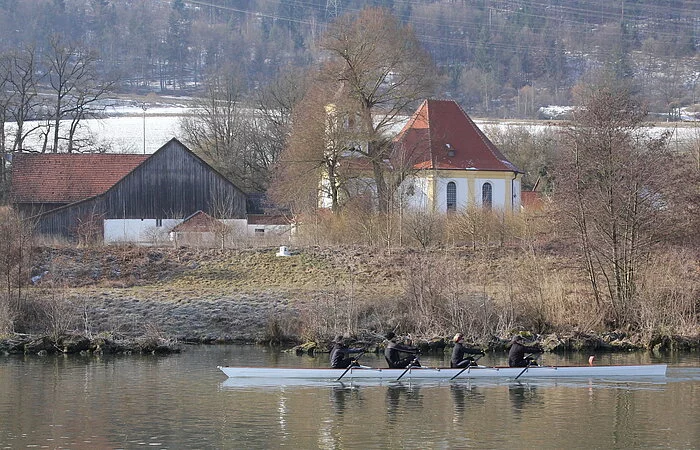 Rudern am Kanal