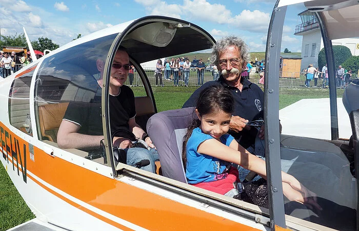 Rundflug mit dem Motorflugzeug über das Altmühltal