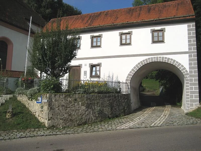 Torbogenhaus in Wellheim