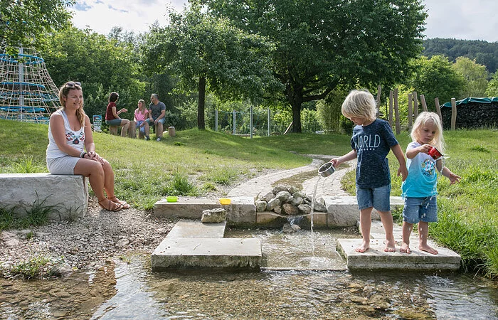 Wasserspielplatz in Enkering