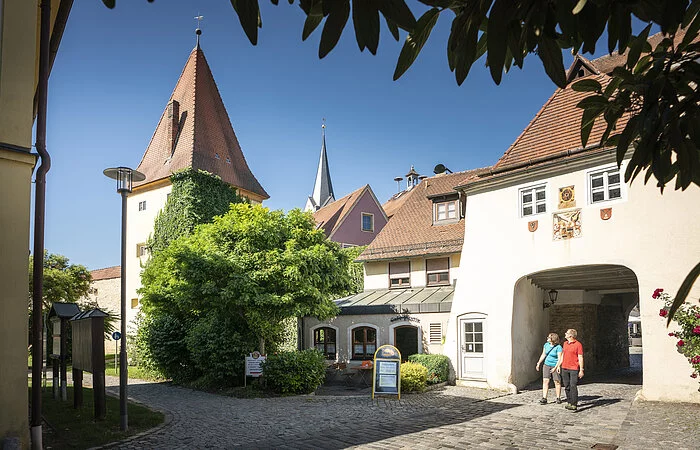 Stadtansicht mit Mittlerem Torturm