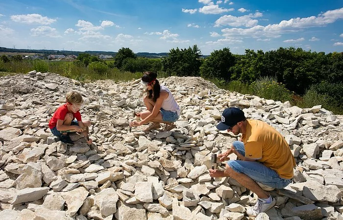 Fossiliensammeln in Titting