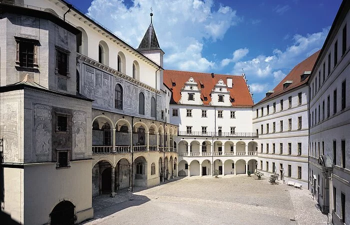 Innenhof der Residenz Neuburg an der Donau