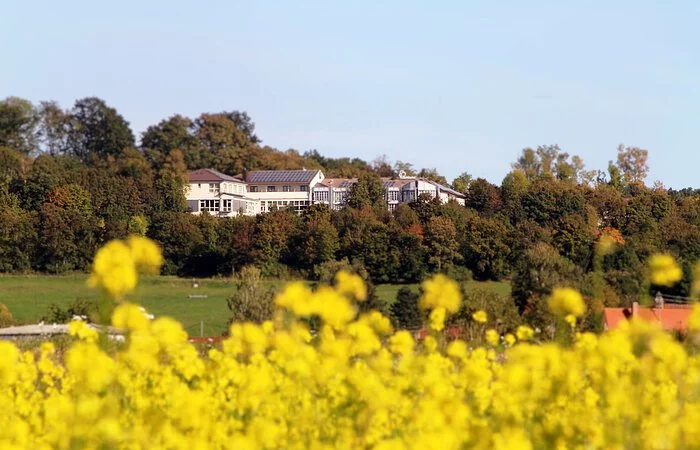 Sicht auf Parkhotel