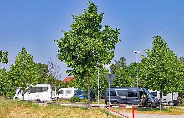 Wohnmobilstellplatz an der Woffenbacher Straße/Festplatz