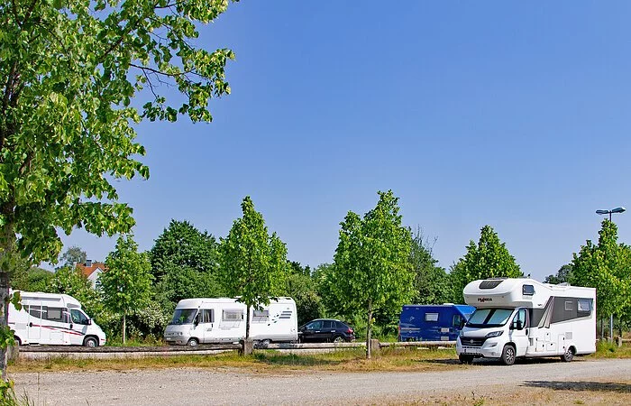 Wohnmobilstellplatz an der Woffenbacher Straße/Festplatz