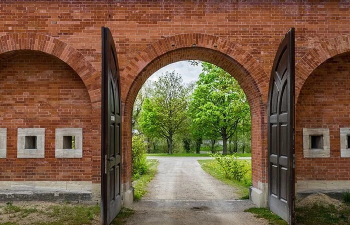 Tor zum Klenzepark Ingolstadt