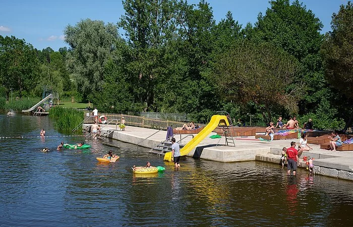 Flussfreibad Wörnitz in Oettingen