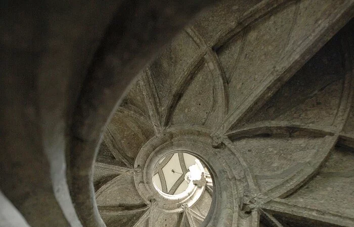 Wendeltreppe Georgskirche Nördlingen