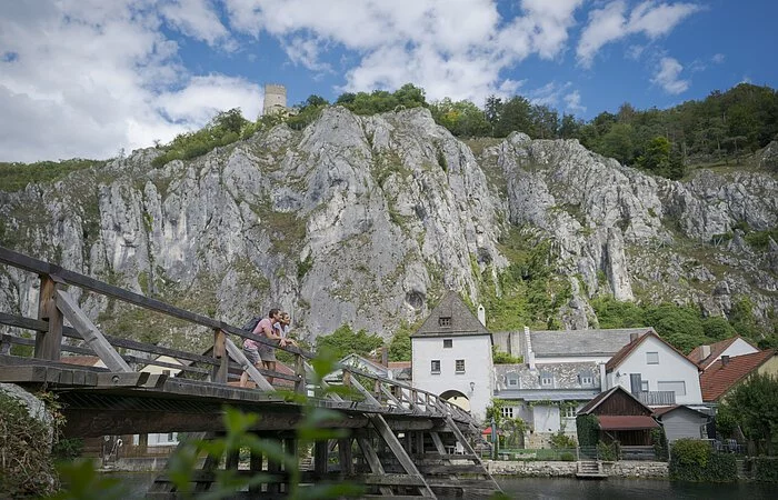 Die Tour startet in Essing