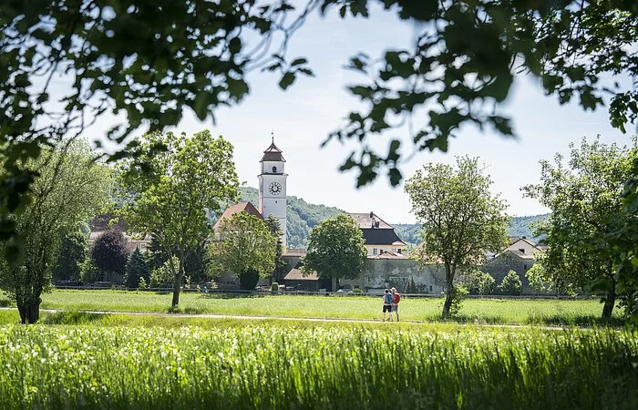 Der Altmühltal-Panoramaweg bei Dollnstein