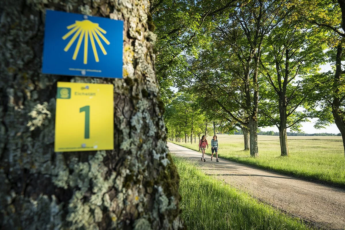 Wanderer am Frauenberg Eichstätt