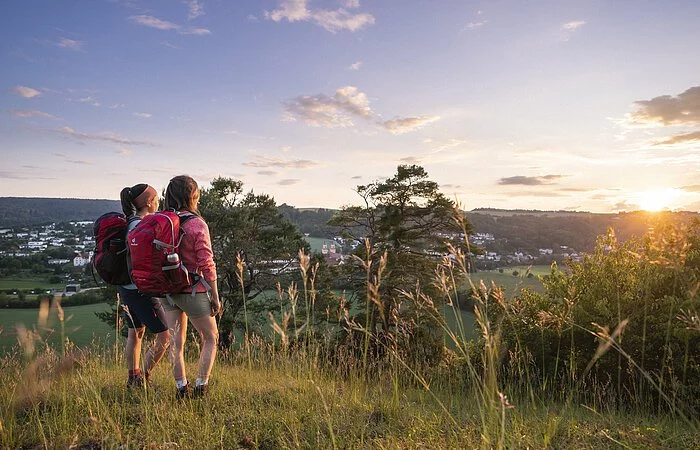 Wanderer am Frauenberg Eichstätt