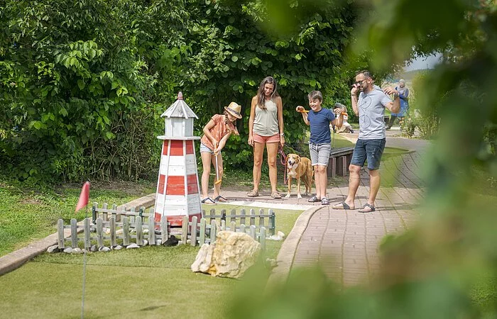 Minigolf in Schlungenhof am Altmühlsee