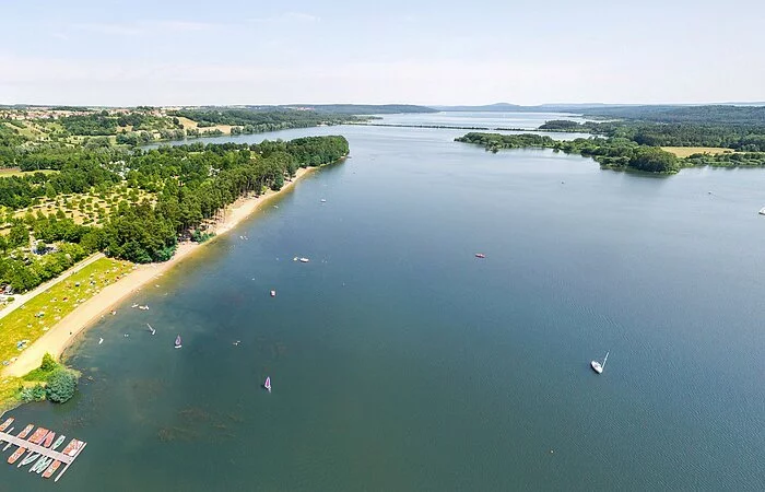 Luftbild Kleiner Brombachsee