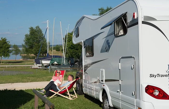 Wohnmobilidylle am See