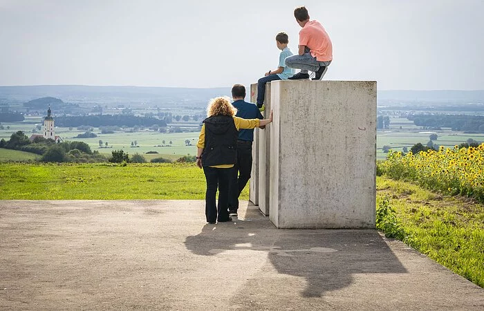 Aussicht an der Zeitpyramide