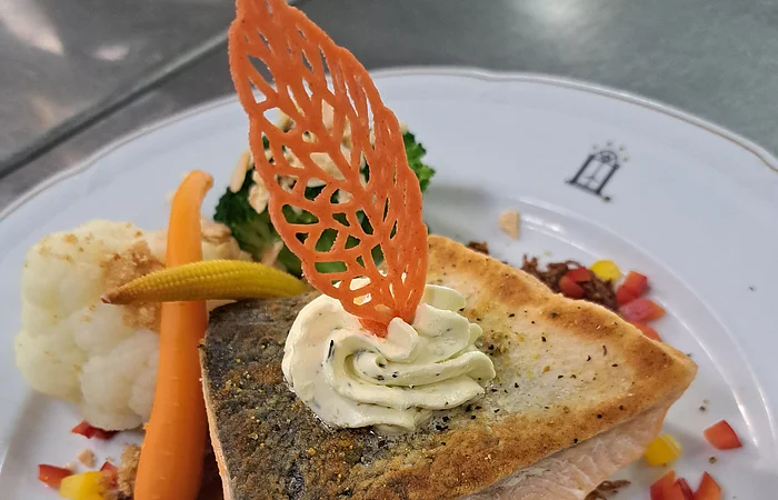 Lachs vom Parkhotel Altmühltal