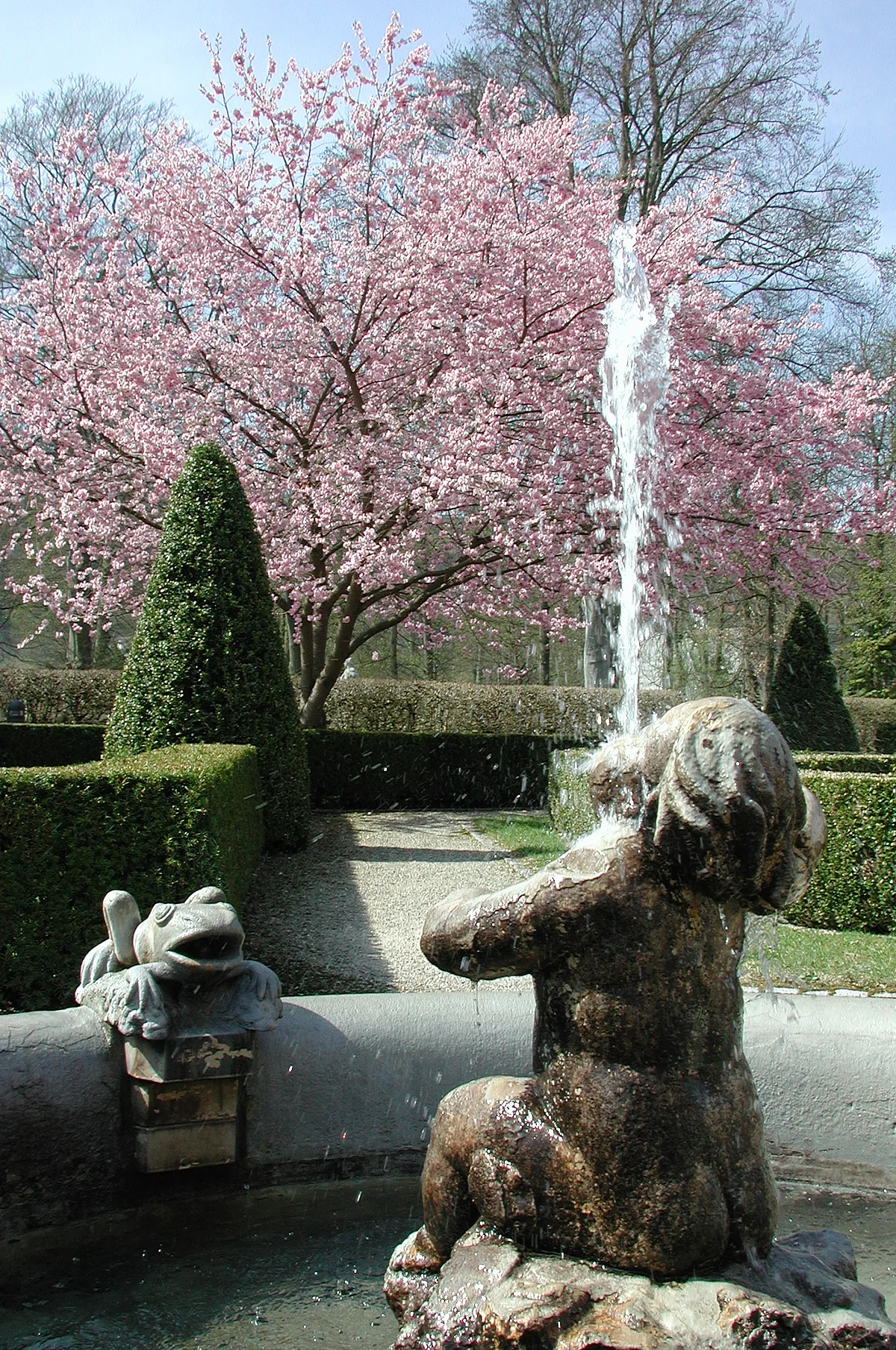 Hofgarten Eichstätt im Frühling