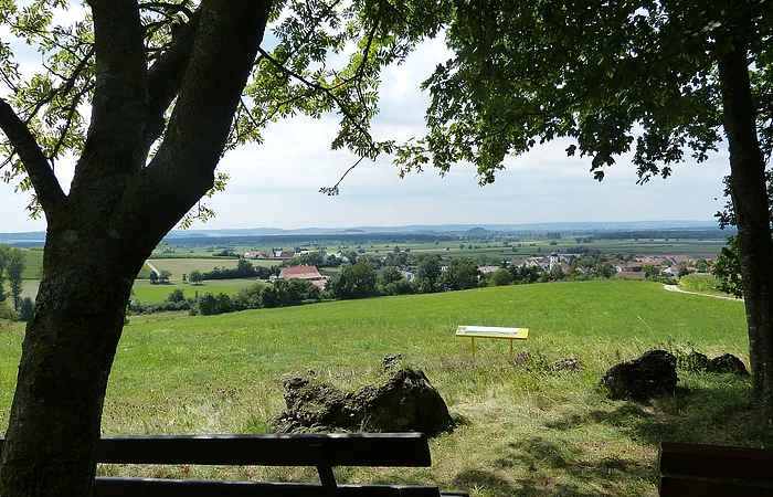 Ausblick am Hessenbühl Amerbach