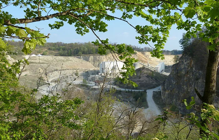 Ausblick Wemdinger Steinbruch