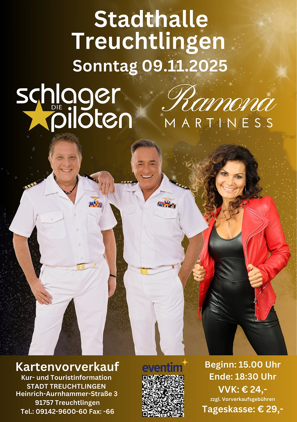 Flyer Schlagerpiloten für 09.11.2025