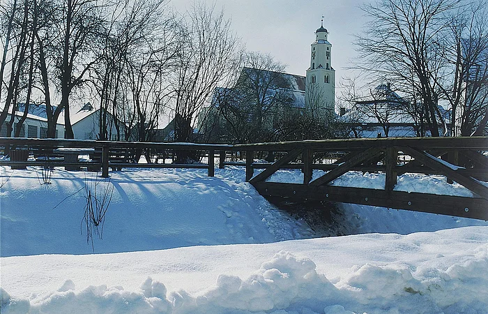 Monheim im Winter